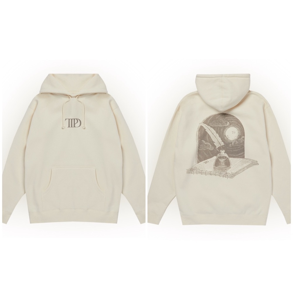 Taylor Swift - THE TORTURED POETS DEPARTMENT THE MANUSCRIPT EDITION HOODIE - 2XL